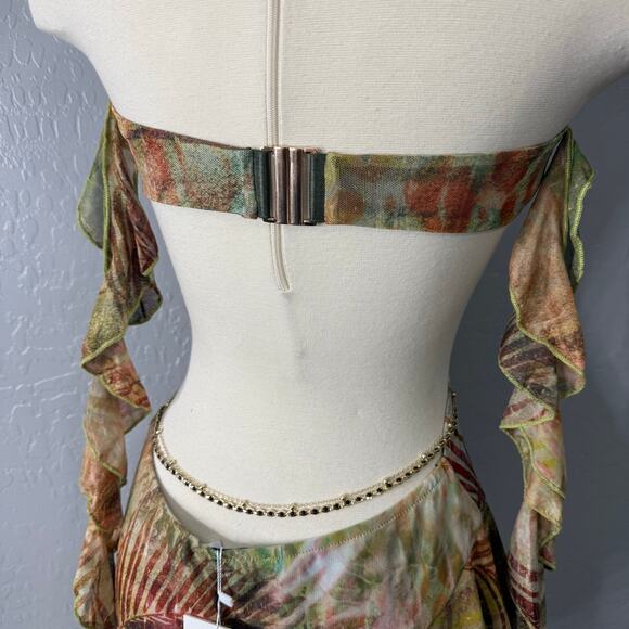 Outcast Lola Mini Dress Lagrono Sage, M - Picture 4 of 7